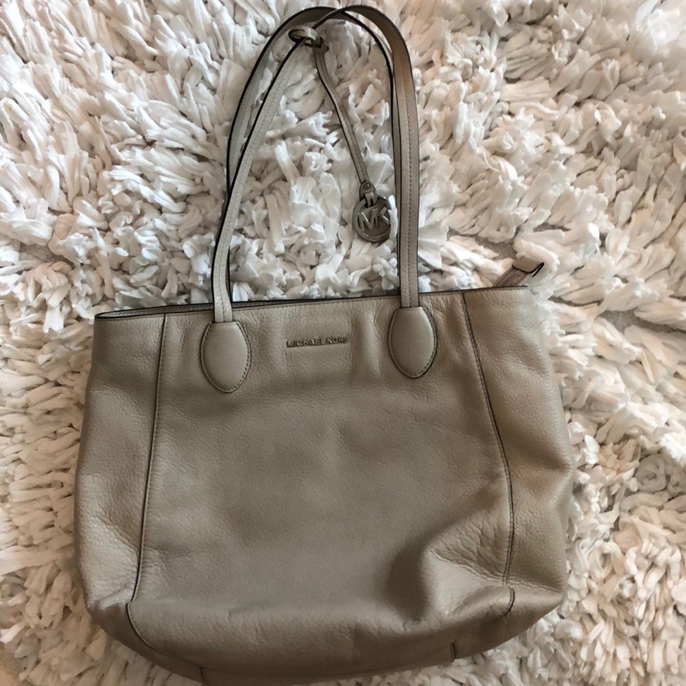 Stone Leather MK purse